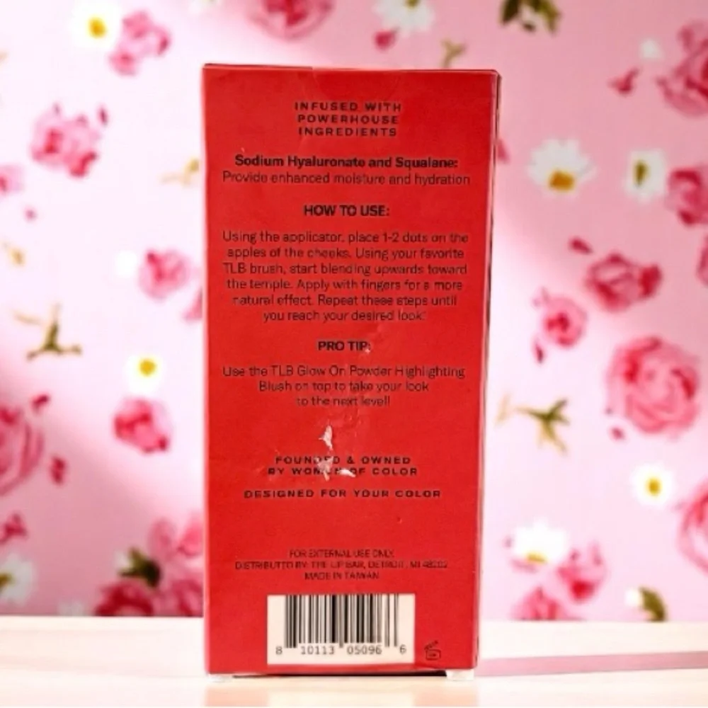 💎 The Lip Bar Fresh Glow Dream Blush Shade Sweet Cheeks Full-Size New